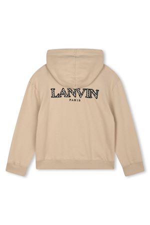 felpa in cotone beige LANVIN KIDS | N30137258